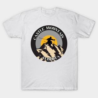 Castle Mountain Resort Ski -  Alberta T-Shirt